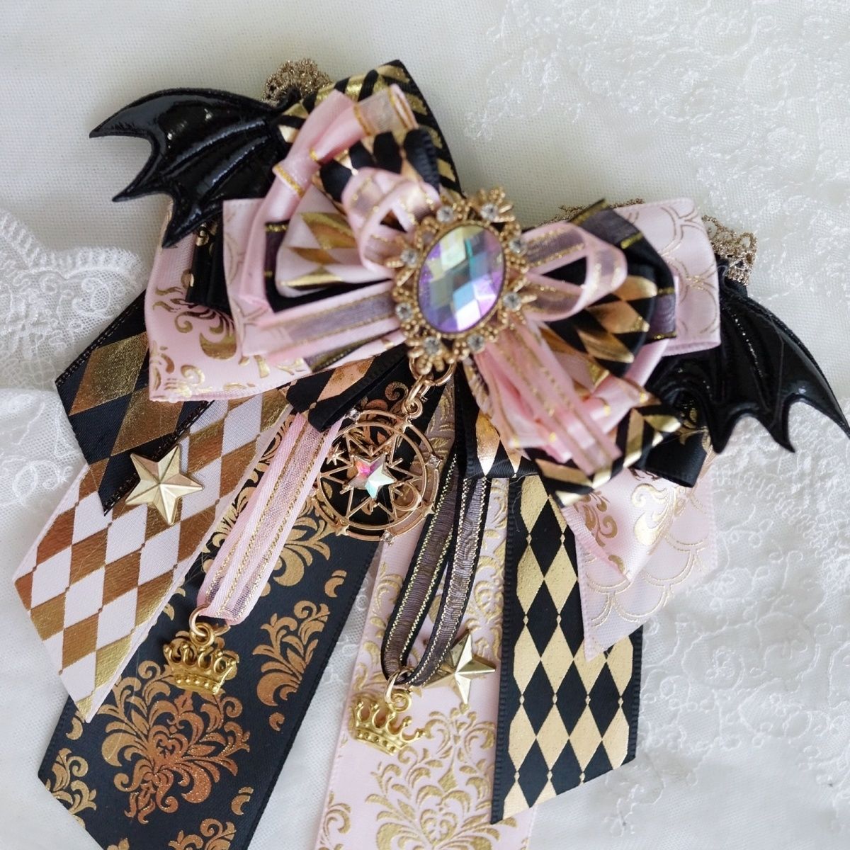 Luxury Bags Made In China - Handgemaakt lint Lange streamers Knoop Award