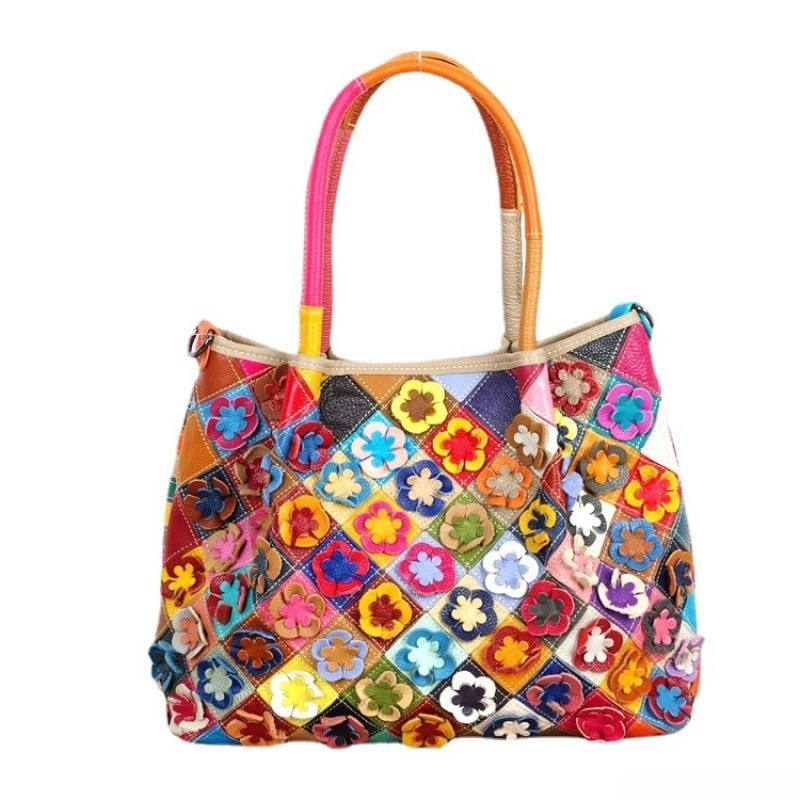 Luxury Bags Everyday - Vintage schoudertas voor dames, echt leer,