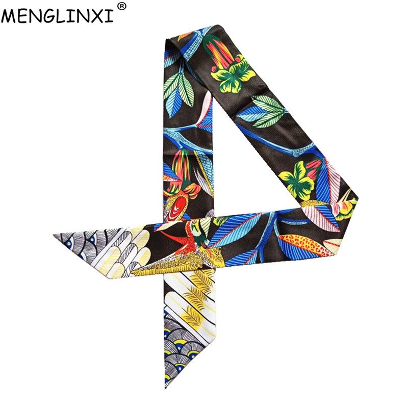Luxury Bags For Women Brands - Luxe Merk Hummingbird Print Skinny Zijden