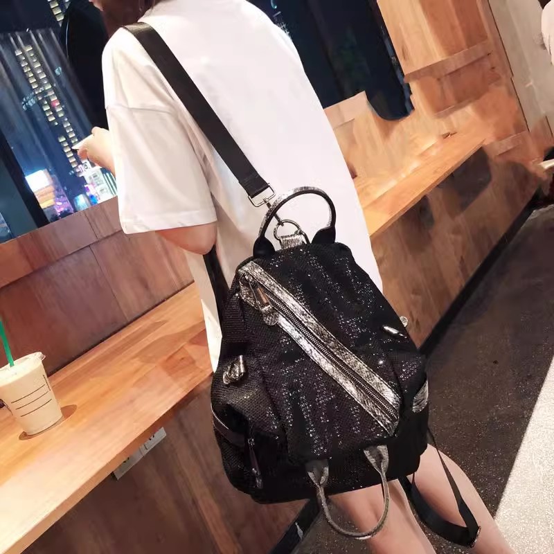 Nieuwe Dames Nylon Pailletten  - Luxury Bags For School recensie en prijs