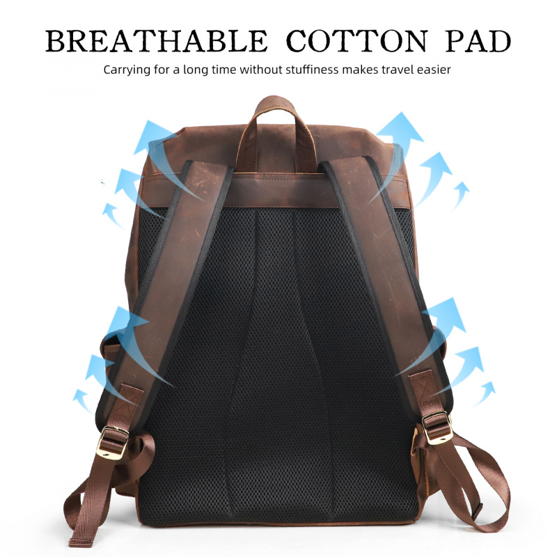 Nieuwkomers Leren rugzak Luxe  - Luxury Bags For School recensie en prijs