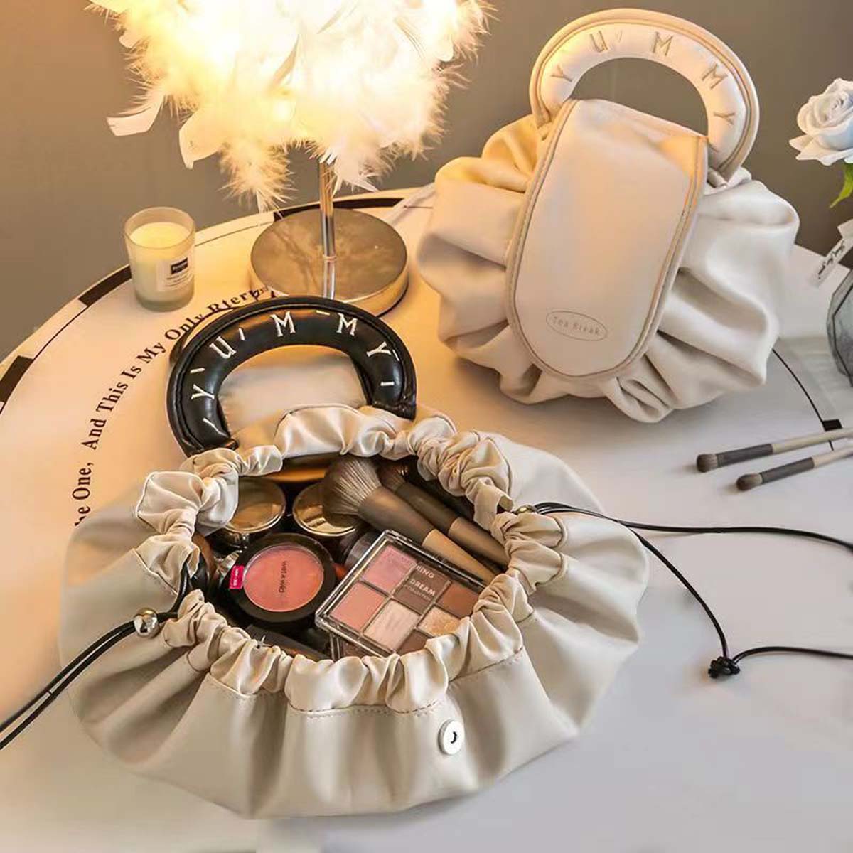 Make-uptasje met hoog uiterlij - Luxury Bags Level recensie en prijs