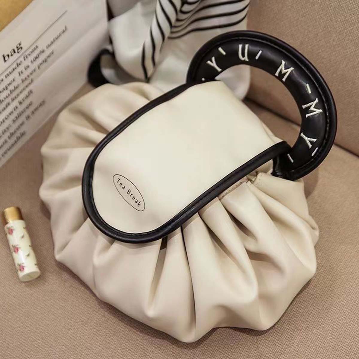 Make-uptasje met hoog uiterlij - Luxury Bags Level recensie en prijs