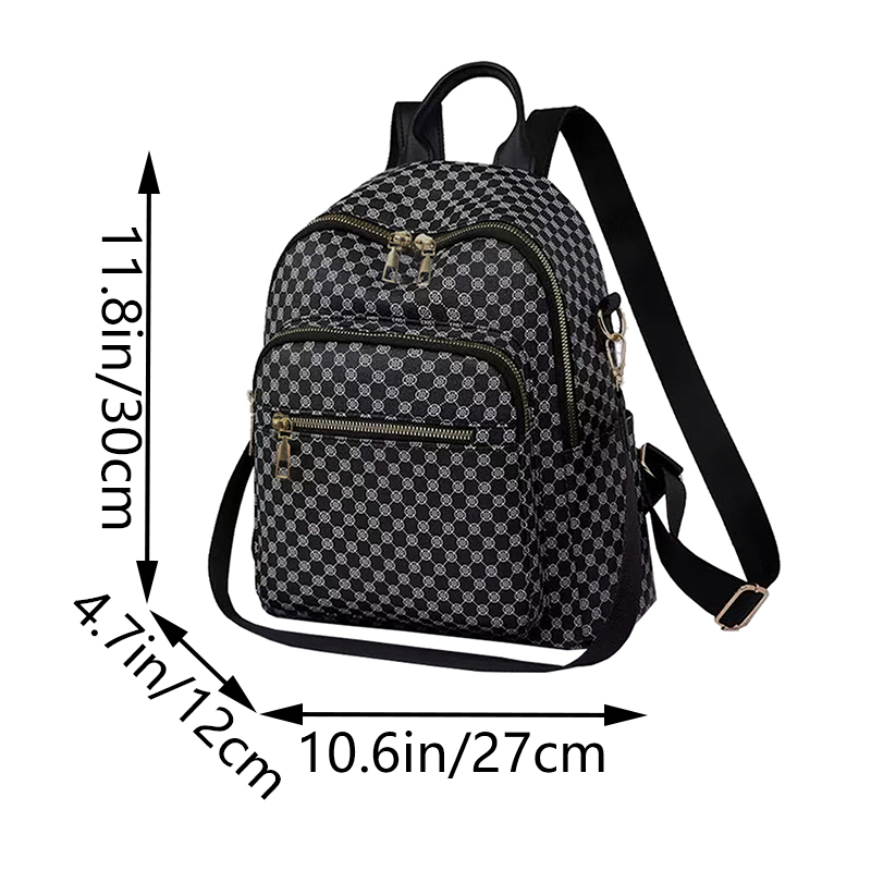 Chique vintage rugzak met geom - Weekender Bag Duffle recensie en prijs