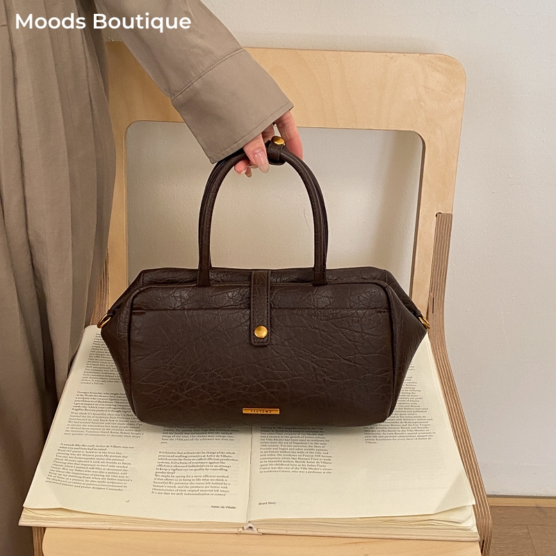 MOODS Vintage tassen met handv - Luxury Bags Vegan Leather recensie en prijs