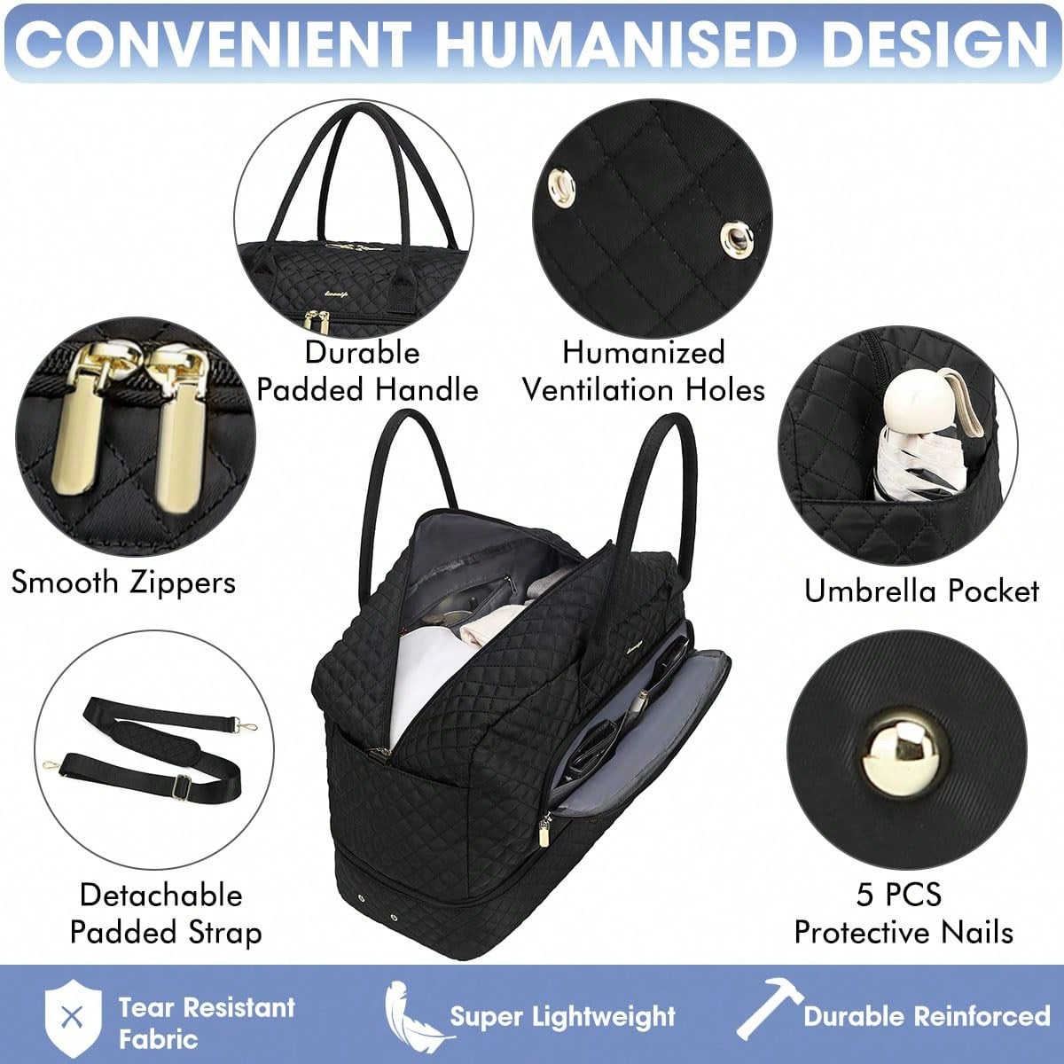 Grote reistrolleytas voor dame - Weekender Bag Duffle recensie en prijs