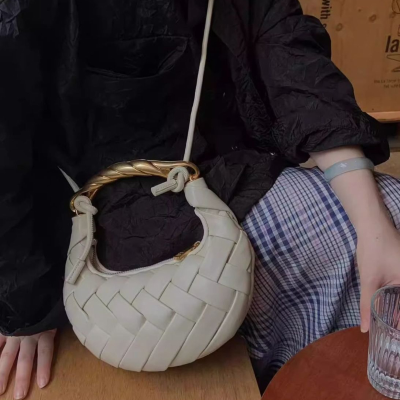 Draagbare geweven tas Dames ni - Luxury Bags Level recensie en prijs